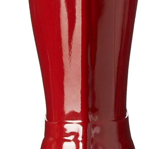 NEW Hunter Women's Original Short Gloss Rain BOOTS - Picture 4 of 6